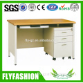 Wooden High Density MDF Board Office Computer Desk with Cabinet
